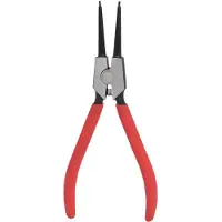 Ks Tools : Alicates para anillos de seguridad, modelo 500.1029, fabricados en acero cromo-vanadio, peso: 150g