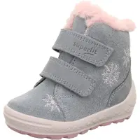 Superfit Botas de nieve 'GROOVY 2.0' azul ahumado / altrosa