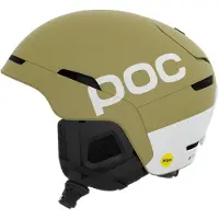 POC - Cascos esquís hombre - Obex BC MIPS Olivine Green Matt - Talla 55-58 cm - Caqui