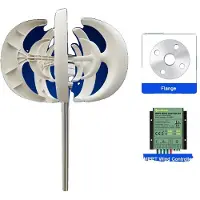 OEM Generador eólico, funcionamiento silencioso, producción de energía eficiente, con controlador gratuito, 5000W, 12V