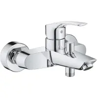 GROHE Einhandmischer Wanne Eurosmart NEU Wandmontage, eigensicher, verchromt