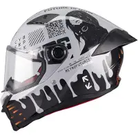 Axxis Casco Integral Fenix Cyberpunk