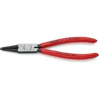 Knipex Alicate para asegurar anillos de retención, según la norma DIN 5256 C, longitud 180 mm, diámetro 19,0-60,0 mm, color negro mate - 44 11 J2 SB