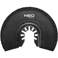 Neo Tools Disco de corte semicircular para cerámica, diámetro 85 mm