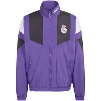 Adidas Chaqueta de chándal 'Real Madrid EQT' lila / negro / blanco