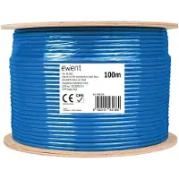 Ewent Cable De Red Carrete Im1223 Cat6a 100 M