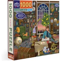 Eeboo Rompecabezas De La Biblioteca De Alquimistas (epztahl) 1000 Piezas