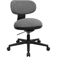 OEM Silla giratoria ergonómica con mecanismo 3D, regulable en altura, color gris/negro