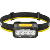 Nitecore HA19 Multipurpose RGB Classic Black, linterna frontal, 600 lúmenes