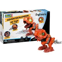 Revell Engineers Calendario de Adviento Electric T Rex Dino con Ojos LED y Sonido