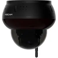Foscam Cámara de vigilancia D8T, color negro, con conexión Wi-Fi - Cámara de red