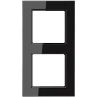 Albrecht Jung GmbH & Co. KG Marco , 2 compartimentos, resistente a roturas, A5582BFSW, para balanzas y elementos de fijación combinados, color negro