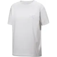 Arc'teryx - Women's Kragg Cotton Little Bird Crew S/S - Camiseta de manga corta size S, gris/blanco