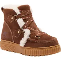 Sorel - Botas y botines mujer - Ona Ave Alpine Plus WP W Dark Auburn Gum de Cuero - Talla 39 - Marrón