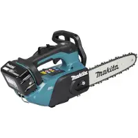 Makita Sierra de cadena inalámbrica de 18 V, con mango superior, modelo DUC258Z01, incluye accesorios