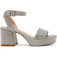 Steve madden Mercerr-r Sandals Rhinestone Talla: 38 | Chancletas Outlet | Mujer | Marrón