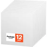 OEM Paneles de techo de PVC, 605x605 mm, 12 unidades, color blanco, impermeables