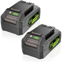 OEM Paquete de 2 baterías de iones de litio de 24V y 4Ah para herramientas Greenworks de 24V