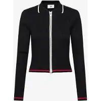 FILA Simonte Slim Full-zip Knit Cardigan Black Talla: XL | Cárdigan Outlet | Mujer | Negro