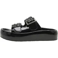 Buffalo Zapatos abiertos 'Evelyn' negro