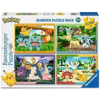 Ravensburger Puzzle Pokemon 4x100pcs