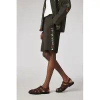 Paul Smith Mens Emboridered Short Military Green Talla: W30 | Pantalones Cortos Outlet | Hombre | Verde