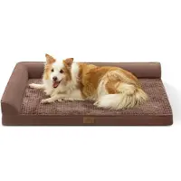 Merkloos Cama ortopédica para perros - Lavable - XL - Marrón