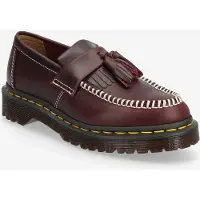 Dr. Martens Mocasines Adrian Cherry Red Orleans mujer - Burdeo - 39