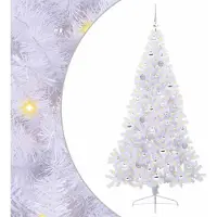 Syfax Árbol de Navidad artificial con 300 LED 180 cm PVC y Acero