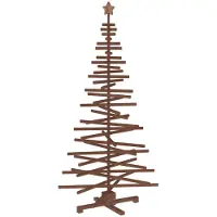 Syfax Árbol de Navidad de madera KOTKA 180 cm Madera de Pino Maciza