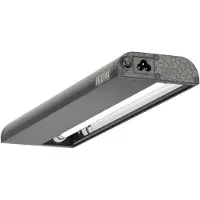 Exo Terra T5, iluminación para terrarios, 35 cm, 8W, color plateado. Color: plateado. Talla única