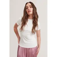 Ted Baker Printed Fitted Tee Ivory Talla: 38 | Camisetas de Seda Outlet | Mujer | Blanco