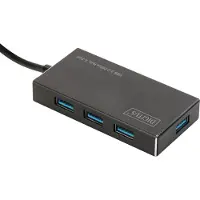 Digitus Hub Usb 3.0 Oficina 4 Puertos 5v/ Fuente De Alimentación 2a