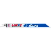 Lenoxx Hoja de sierra de calar, longitud 203 mm, anchura 19 mm, grosor 0,9 mm, de acero bimetálico para metal