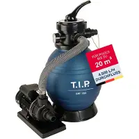 T.I.P. Sistema de filtración para piscinas T.I.P. SPF 180, caudal máximo: 4.500 l/h, potencia: 250 W, tamaño máximo de la piscina: 20 m³