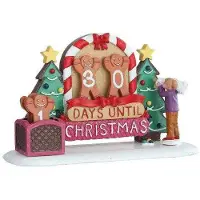 Merkloos Calendario de adviento de galletas de jengibre para las fiestas