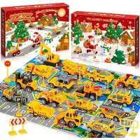 Merkloos Calendario de Adviento con juguetes de construcción para niños