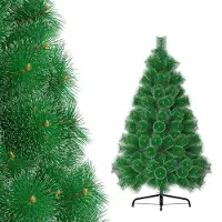 Merkloos Árbol de Navidad artificial con efecto de nieve, 120 cm