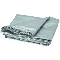 Merkloos Lona impermeable, 6 x 8 metros, 120 g/m²