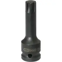 Ks Tools : Juego de vasos de impacto de 1/2" para tornillos RIBE, modelo M13 (911.0942)