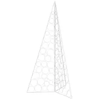 Syfax Árbol de Navidad de metal KUOPIO 180 cm Acero Blanco