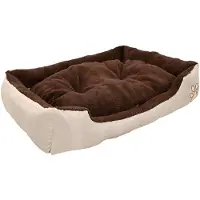 Syfax Cama para perro con cojín acolchado talla XL