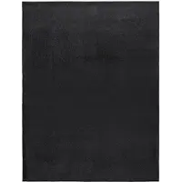 Merkloos Alfombra moderna de diseño geométrico, 160 cm, en gris y negro