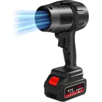 LTPRTZ Accu Bladblazer - Soplador eléctrico - Limpieza de jardines - Velocidad variable - 800 vatios - Compacto