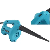 LTPRTZ Soplador eléctrico para hojas - Ventilador de jardín - Limpieza y mantenimiento de jardines - Velocidad variable - 900 vatios - Color negro