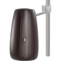 LTPRTZ Regenton - Depósito de agua - Para riego de jardines - Diseño resistente a las heladas - 200 litros - Color marrón