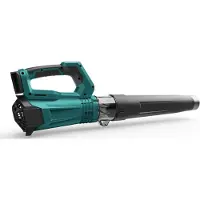 LTPRTZ Accu Bladblazer - Soplador de hojas inalámbrico - Mantenimiento eficiente del jardín - Motor sin escobillas - 800 m³/h - Azul y negro