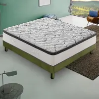 MaterassieDoghe Colchón de 150x200 cm, altura 30 cm, fabricado con espuma de poliuretano flexible, firmeza H4