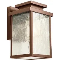 Redo Outdoor YARD AP E27 1X42W IP44 – š17,4 v28 cm - Color marrón óxido - Acabado en color marrón óxido