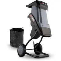 LTPRTZ Trituradora eléctrica para jardín – Picadora de ramas – Motor potente de 2400W – 101 kg – Gris